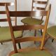 Set of 6 vintage Hiller bar chairs from the 60s