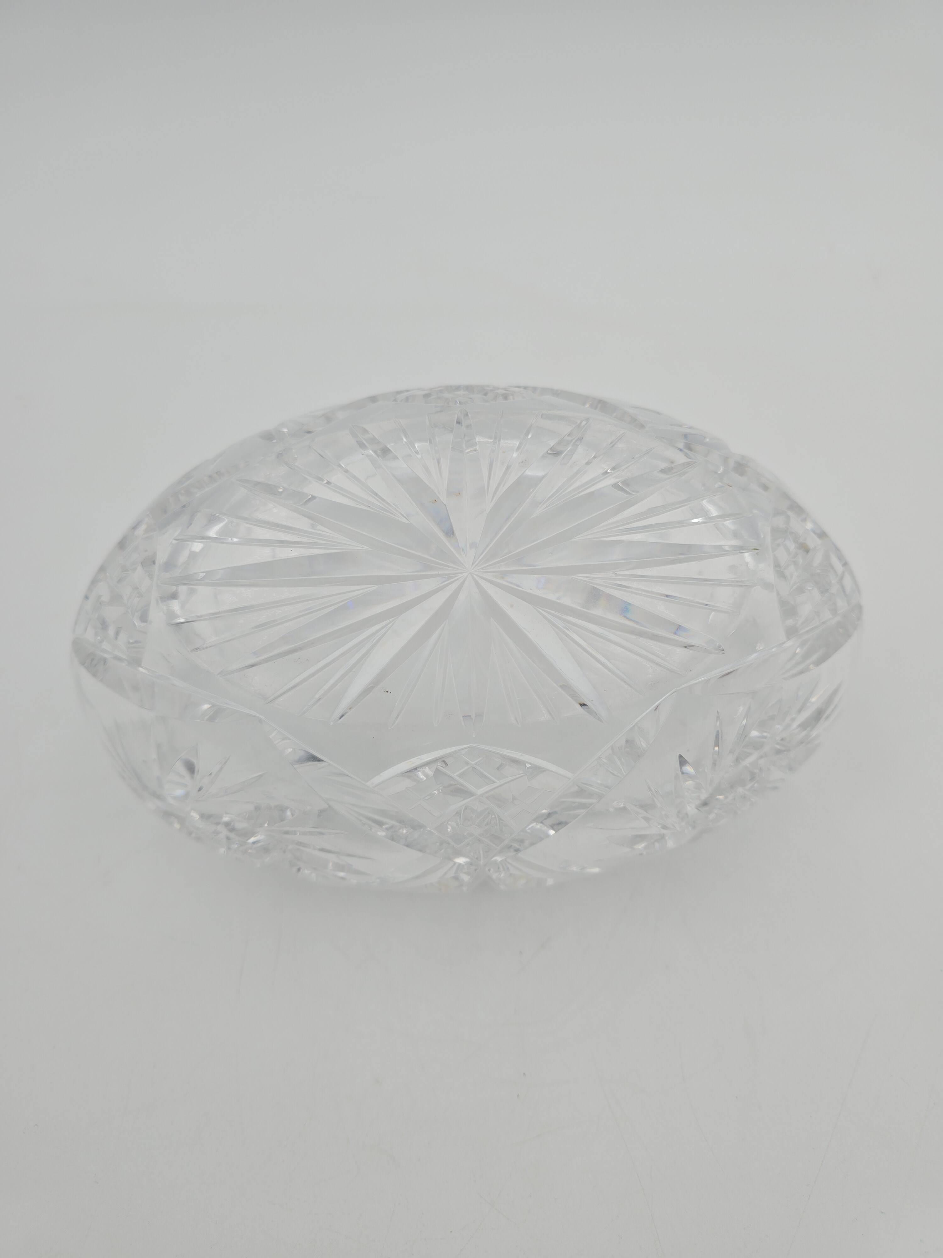Art Deco Crystal Cup