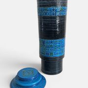 Bitossi by Aldo Londi Lidded XL Chamotte Vase, Handcrafted in Italy, C. 19