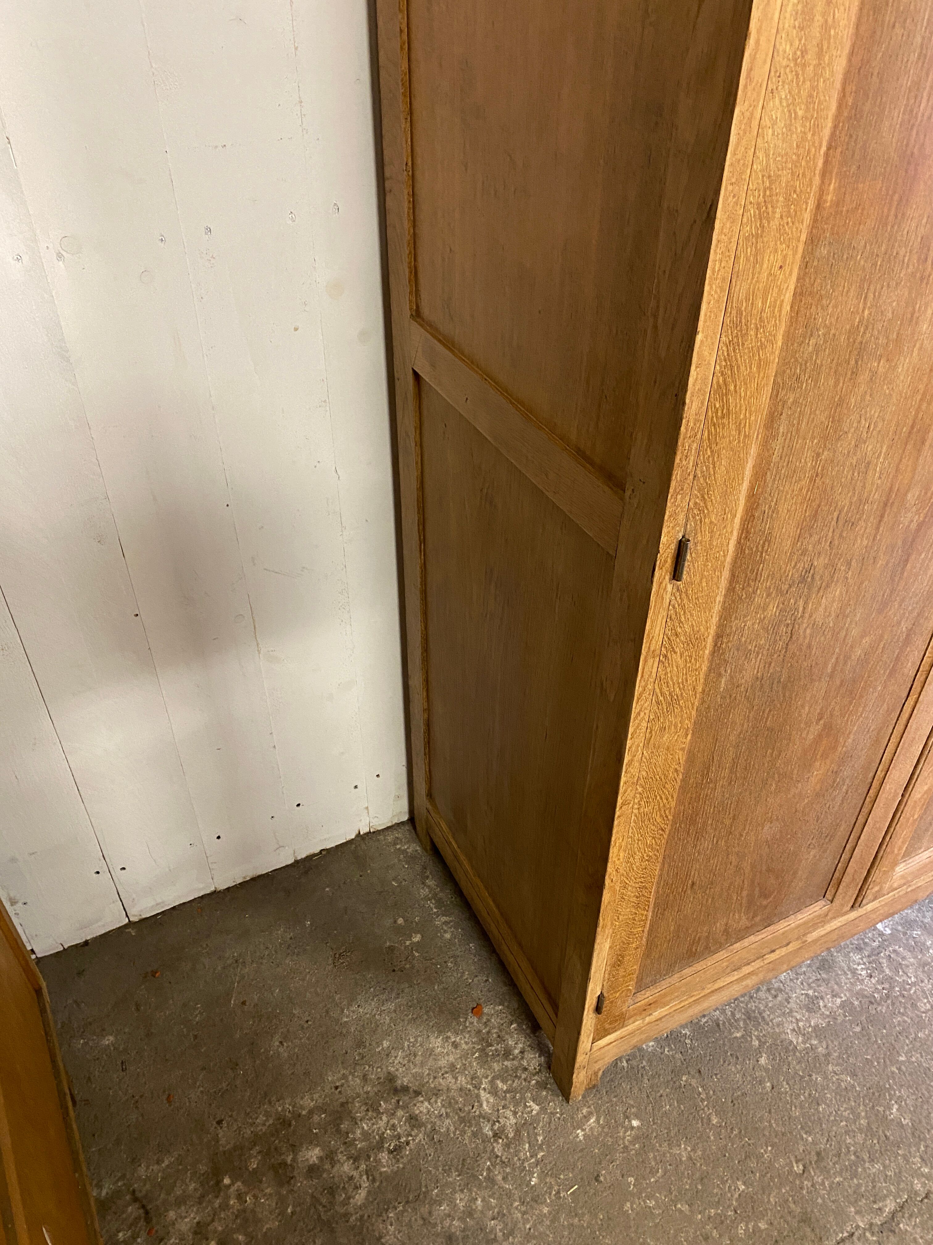 Parisian wardrobe raw oak