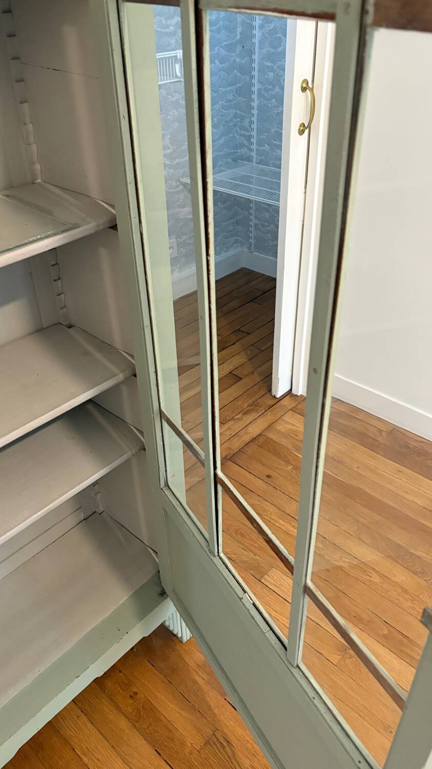 Vintage glass cabinet