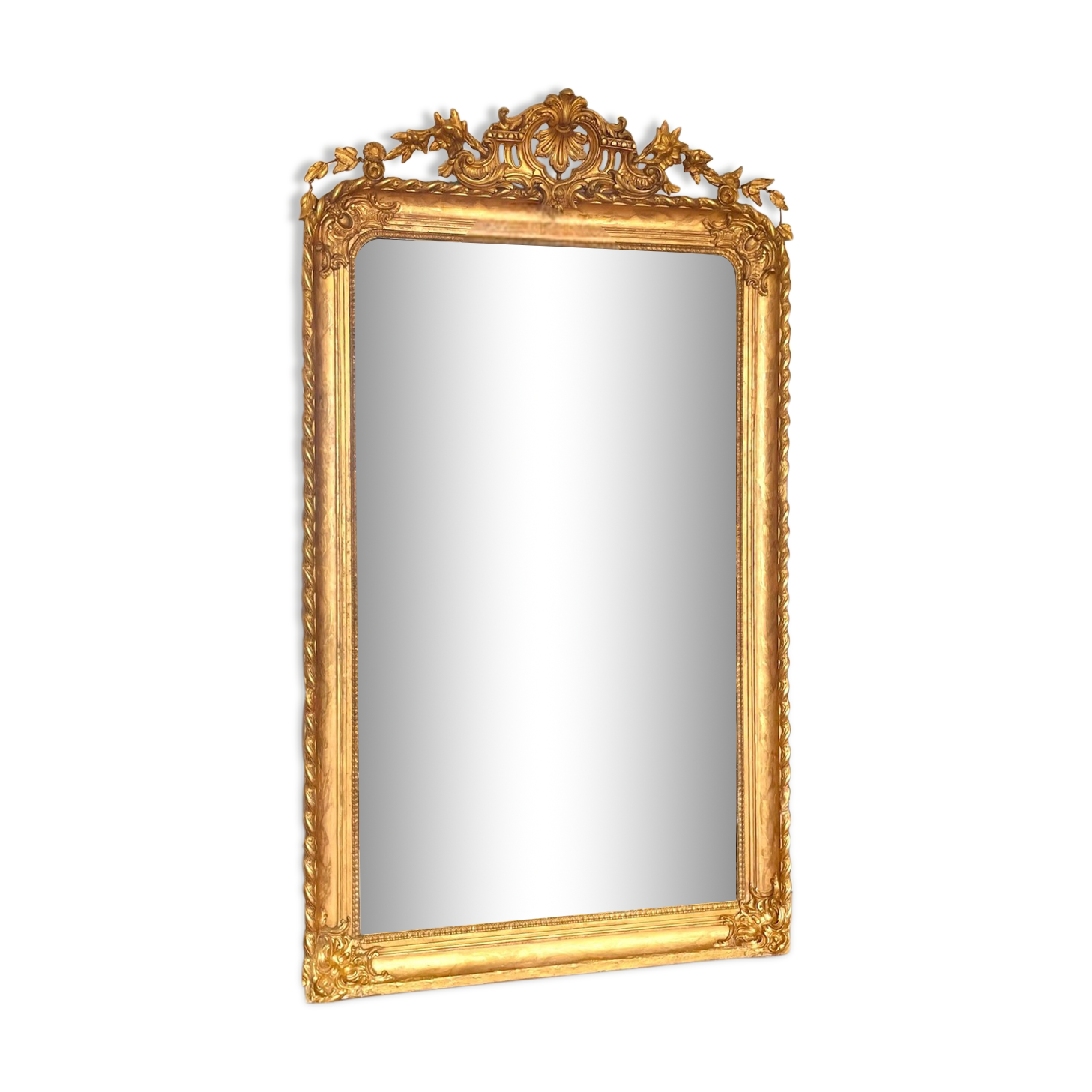 Very large mirror Louis Philippe 178x 104 cm