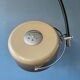 GEPO arch floor lamp with beige 'Bucket' lampshade