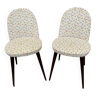 Duo de chaise vintage
