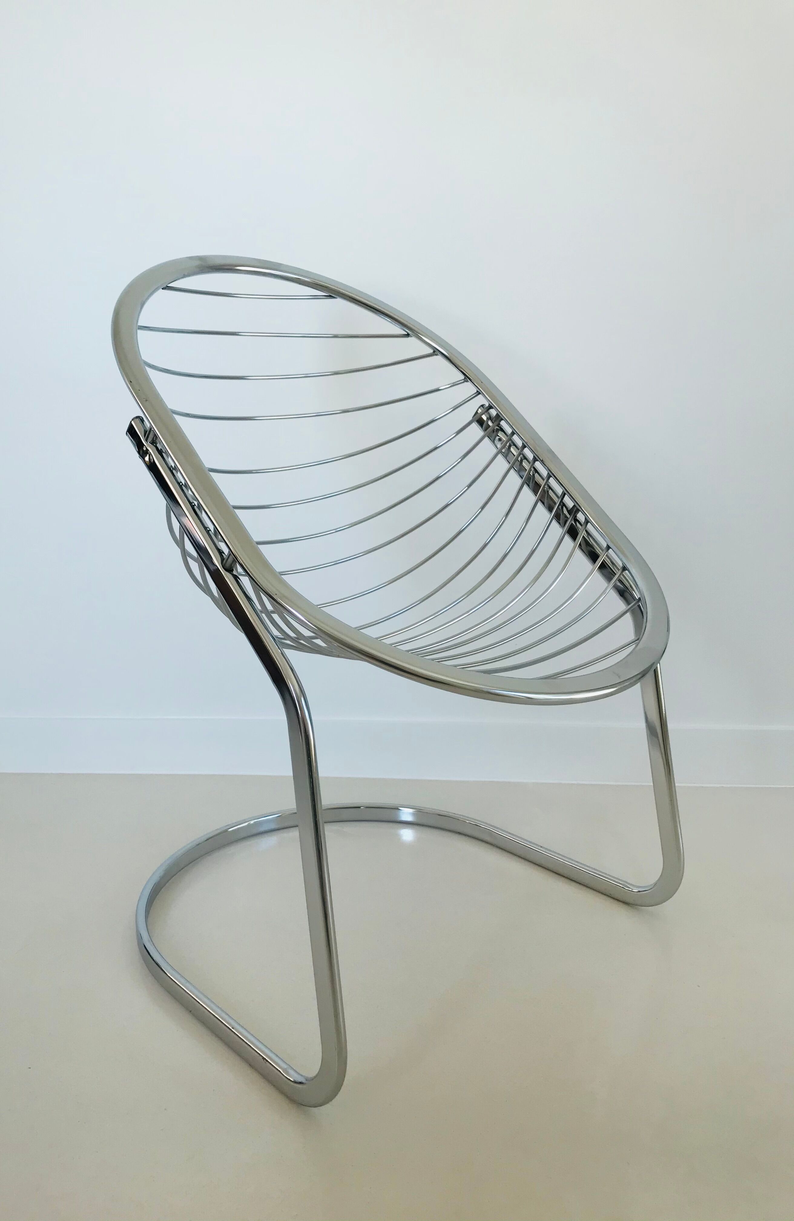 Egg armchair by Gastone Rinaldi for Rima, Italy 70s