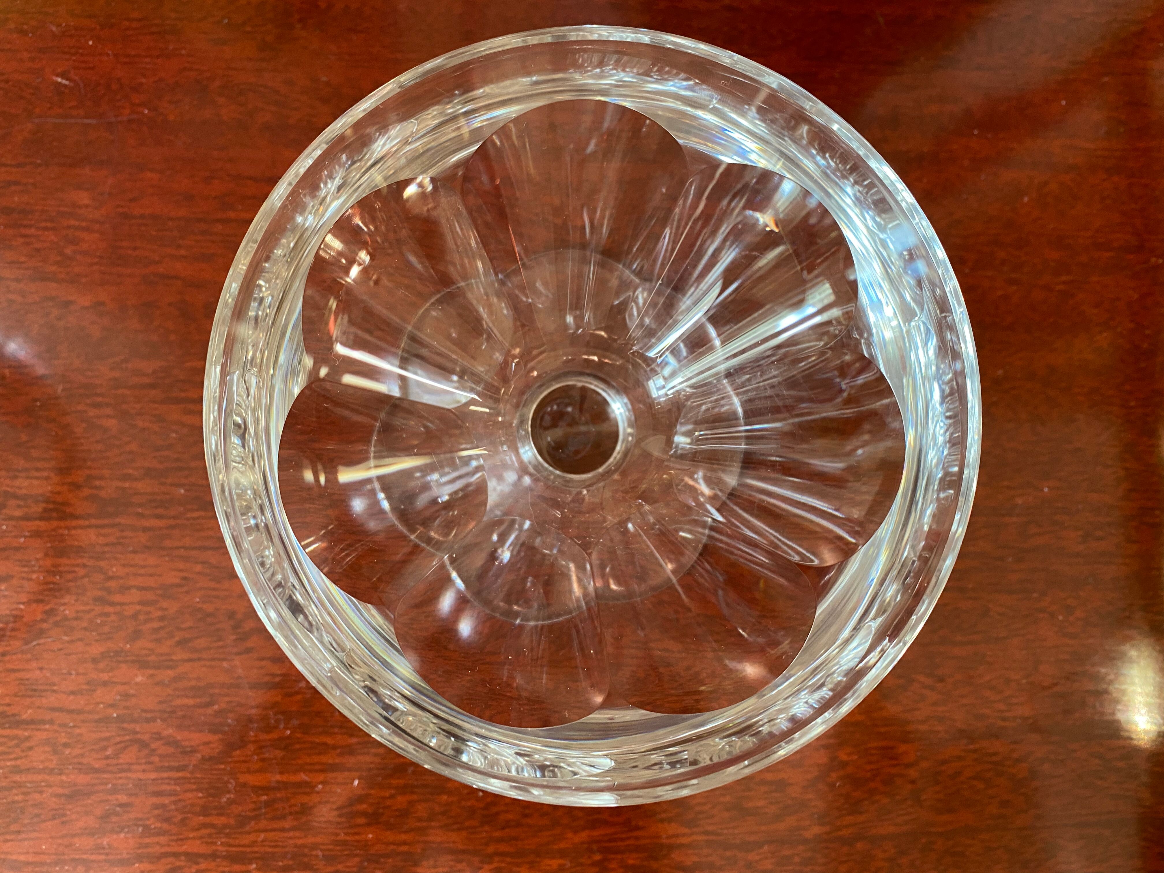 2 Champagne Cups In Baccarat Crystal Model Talleyrand