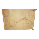 Old nautical chart of the surroundings of Saint-Nazaire