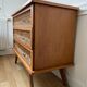 Commode rotin 3 tiroirs 1960
