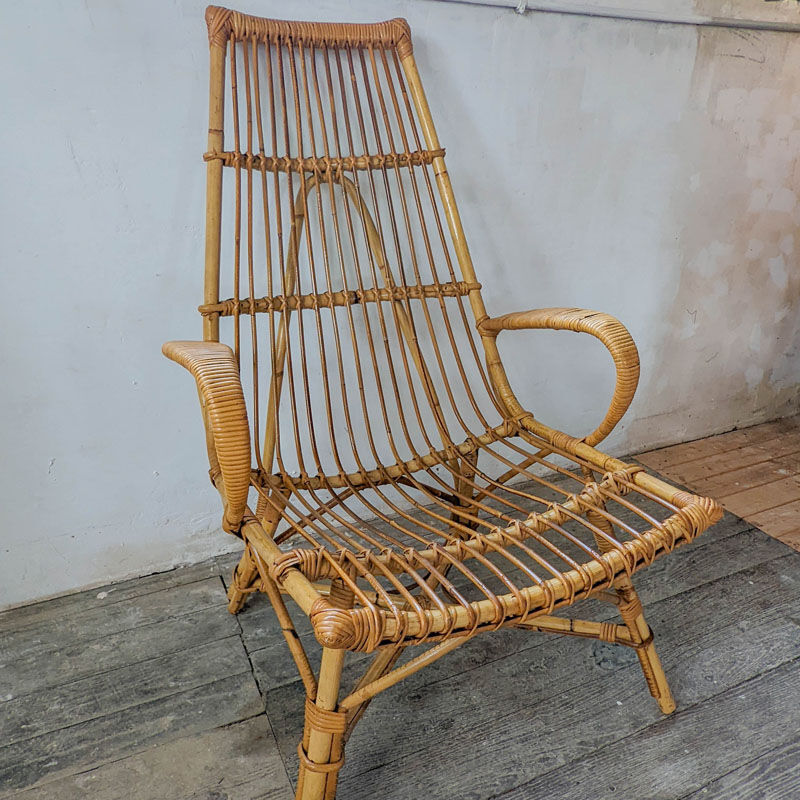 Fauteuil en rotin