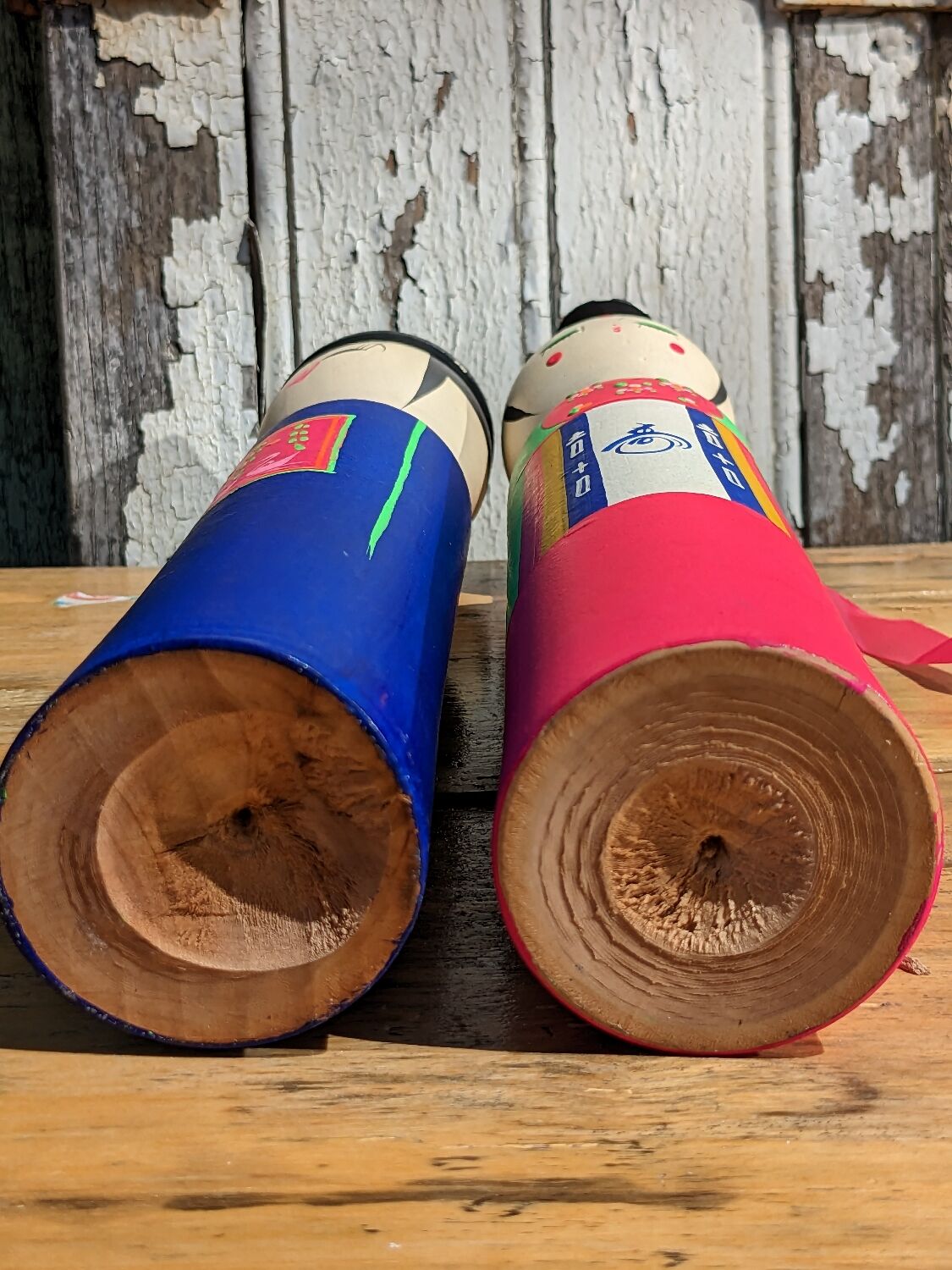 Kokeshi doll as a couple