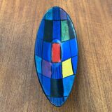 Bowl in West German pottery from the mid-century by Bodo Mans for Bay Keramik, 1960s.