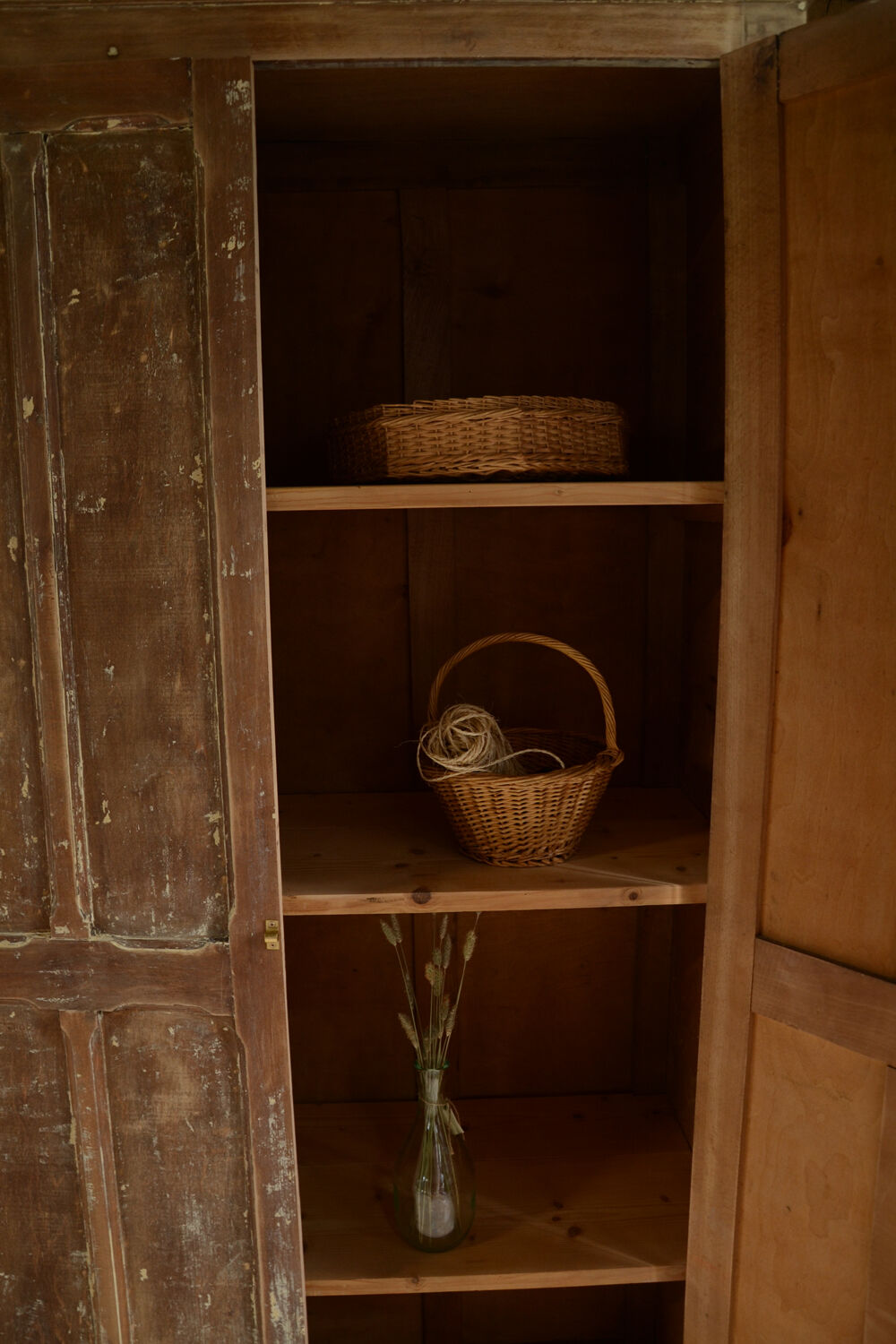 Patinated Parisian wardrobe