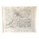 Carte vintage Angers 73x55cm