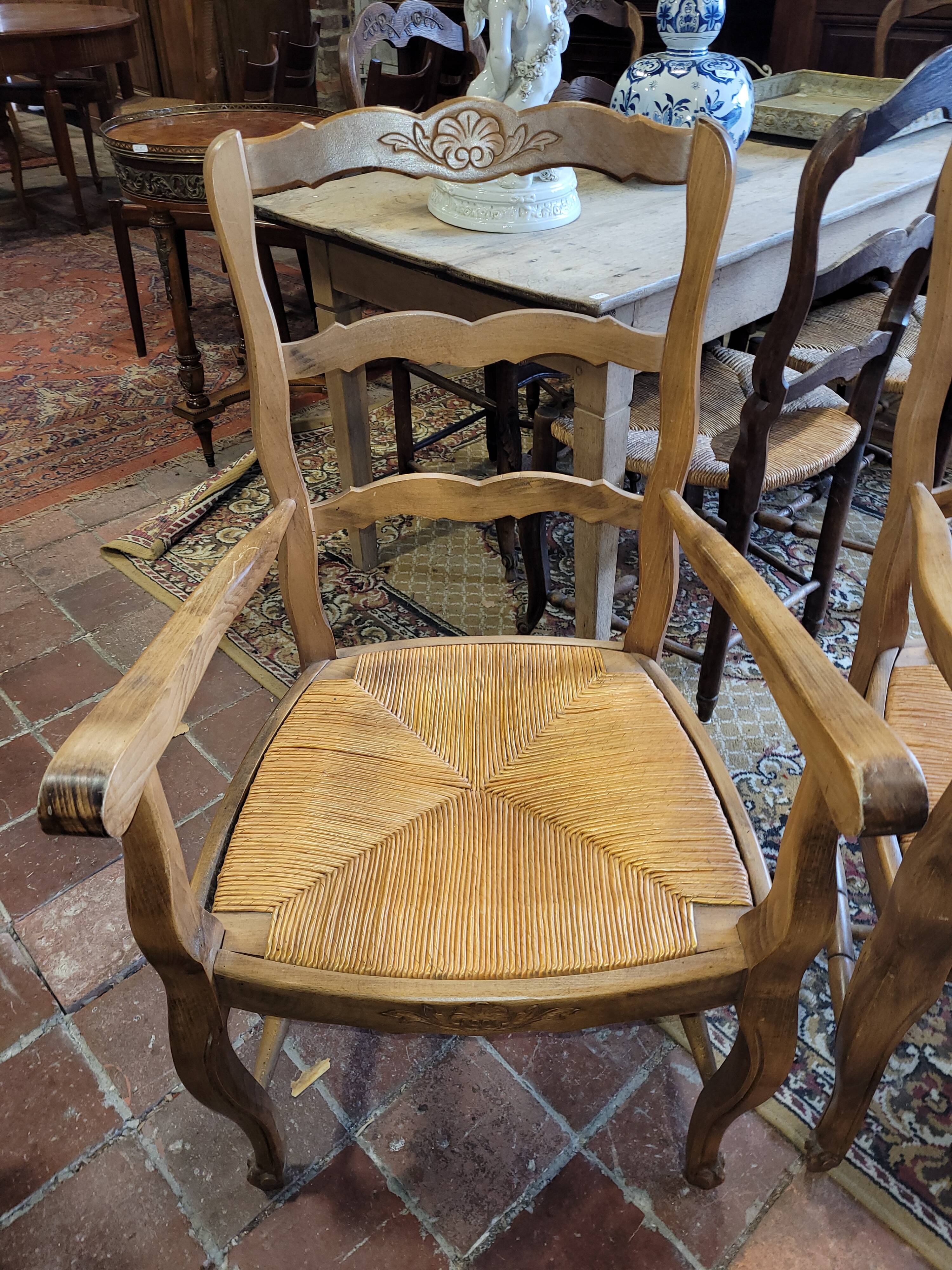 Pair of glitter armchairs