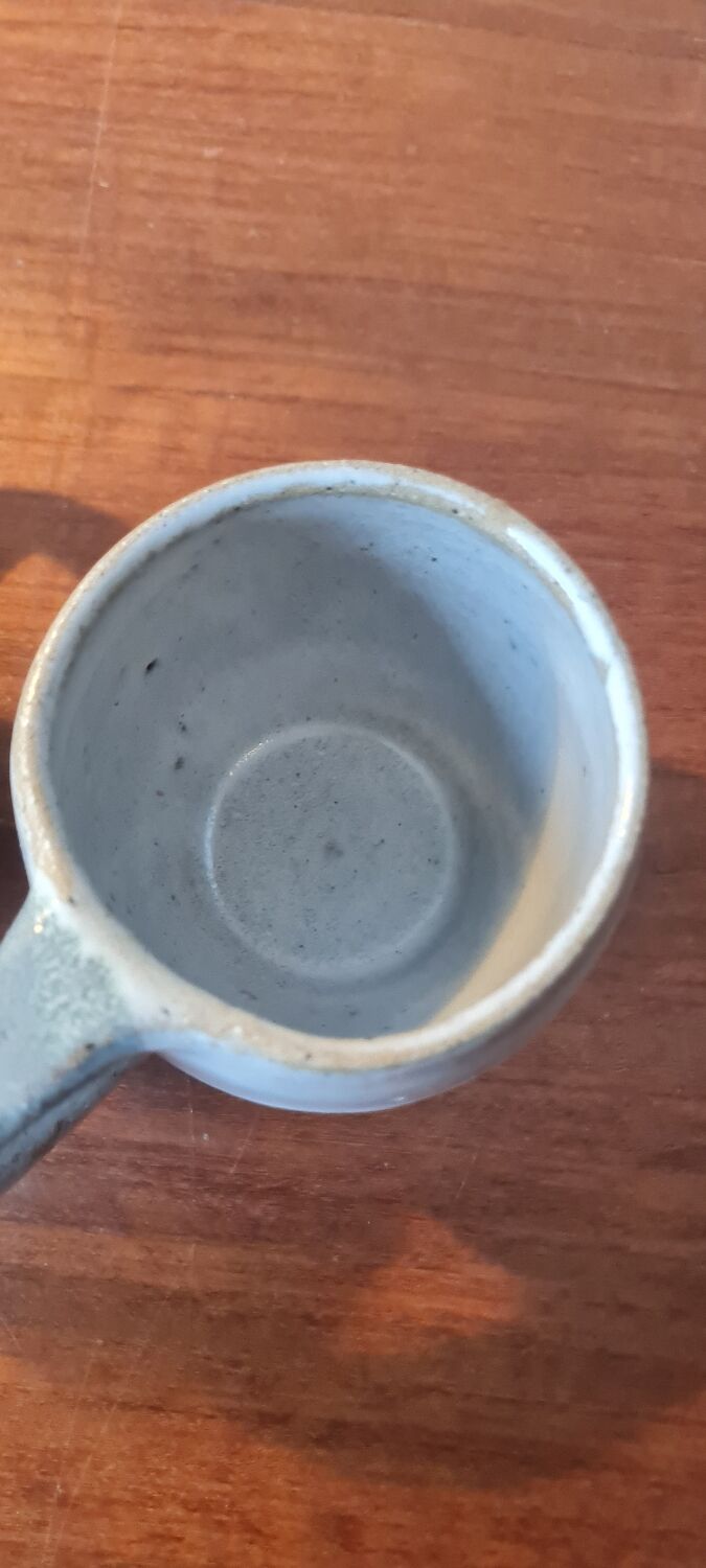 Glazed stoneware mugs