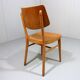Set of 8 wooden dining chairs 1950’s