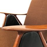 Vintage Danish Modern Lounge Chair, 1960s