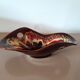 Vintage decorative glazed ceramic bowl from Vallauris – 1960s