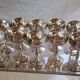 Silver-plated metal liqueur service, Roux Marquiant Silversmithing