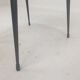 Set of 4 Italian Metal Dining Chairs, 1960's