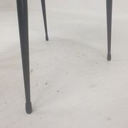 Set of 4 Italian Metal Dining Chairs, 1960's