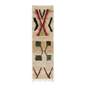 Vintage Berber hallway rug 75 x 280 cm