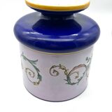 Cache pot ancien à décor d'homme ancien faience de Choisy Le Roy