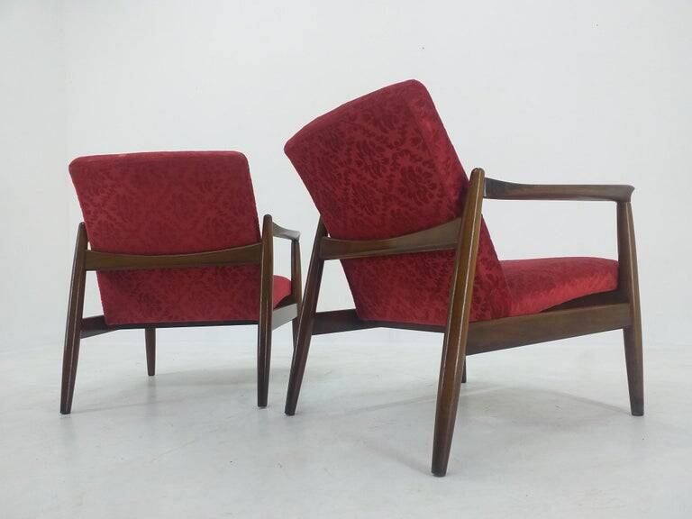 Pair of Midcentury Armchairs, Edmund Homa, 1960s
