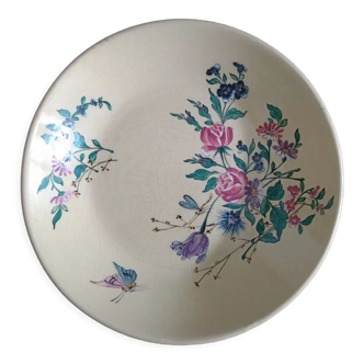 Desvres plate by Henri Delcourt