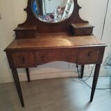 Dressing table with mirror