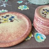 Service à gâteau vintage, 12 pièces