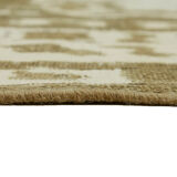 Handmade Turkish Contemporary 1980s 293 cm x 380 cm Beige Wool Carpet