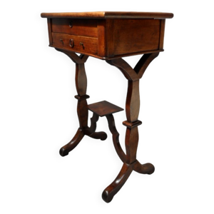 Coiffeuse antique en acajou