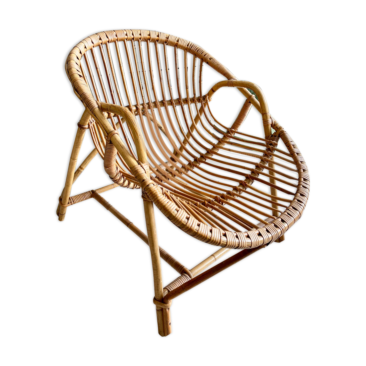 Vintage rattan chair