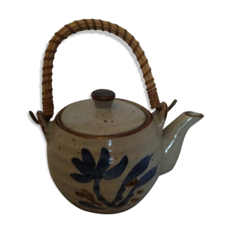 Vintage stoneware teapot