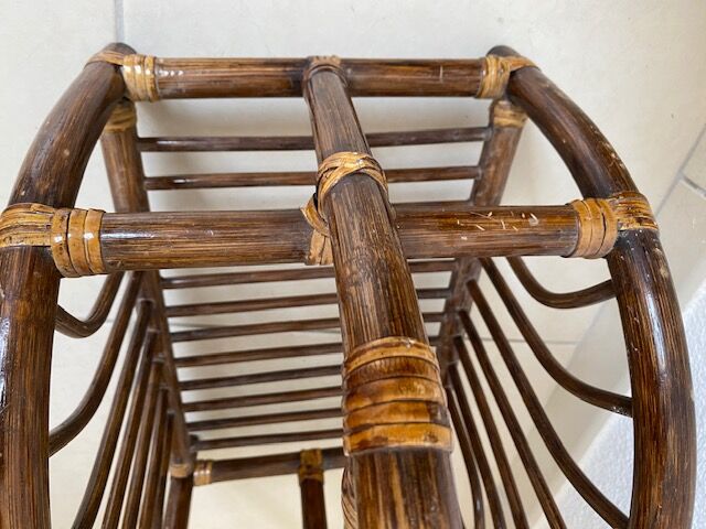 Rattan magazine door