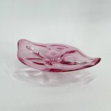 1960s Czech Art Glass Bowl by Josef Hospodka for Chribska Glassworks