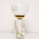 Mid-century white ceramic peacock table lamp, Europe, 1960s.