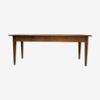 Farm table pine and walnut 2m