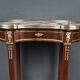 Small Kidney Table in Mahogany, Transition Style – Early 20th Century