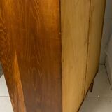 Vintage wardrobe with compass feet