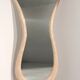 Very large monumental Italian travertine mosaic mirror, circa 1960