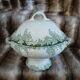 Small antique soup tureen in ironstone