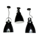 Trio of industrials hanging lamps