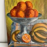 Oil board on double-sided panel