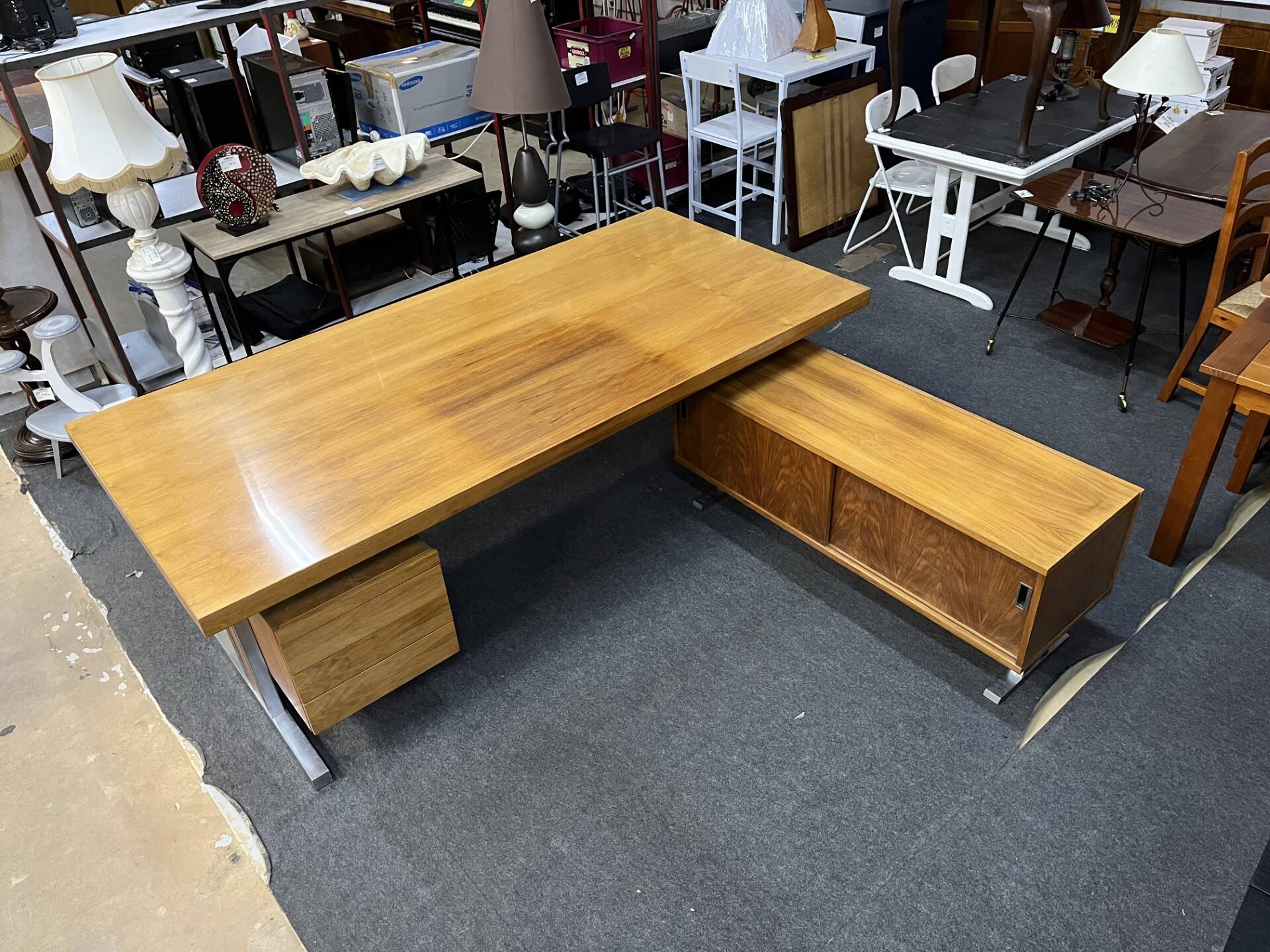 Vintage corner desk