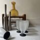 Amber glass carafe, France 1970