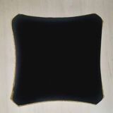 Paire de tabourets/poufs – Pierluigi Colli – fer forgé peint or.