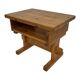Vintage bedside table side table pinewood 70's design