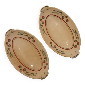 Lot 2 Villeroy & Boch art-deco ravines
